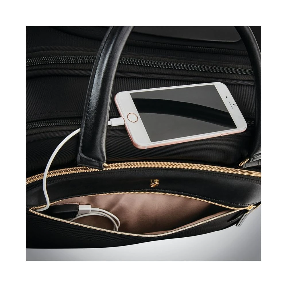 商品Samsonite|Mobile Solution Mobile Office Softside Carry-On Spinner,价格¥2993,第4张图片详细描述