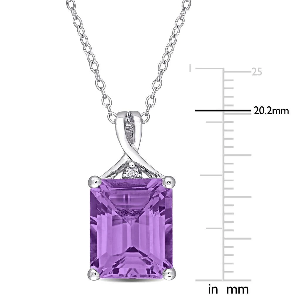 商品Delmar|Amethyst and White Topaz Necklace,价格¥1013,第2张图片详细描述