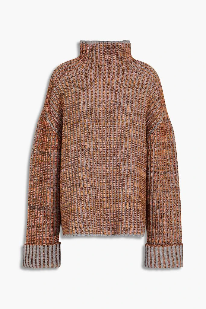 商品Acne Studios|Ribbed wool-blend turtleneck sweater,价格¥2371,第3张图片详细描述