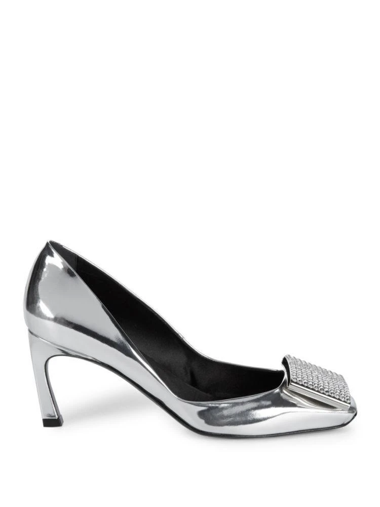 商品Roger Vivier|Metallic Embellished Heels,价格¥3784,第5张图片详细描述