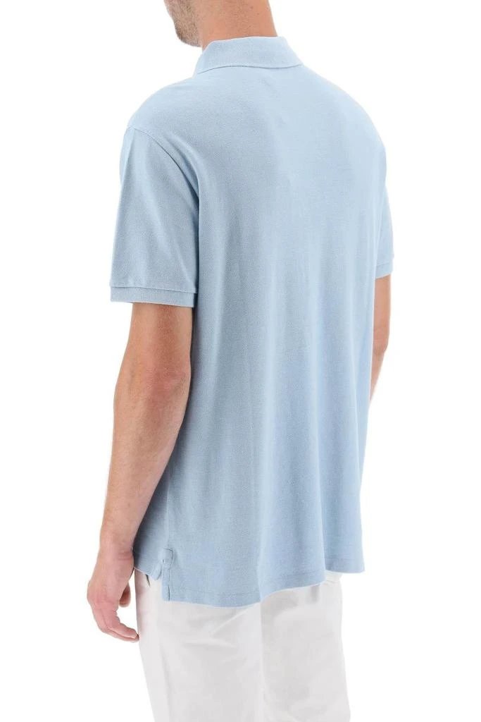 商品Ralph Lauren|Pique cotton polo shirt,价格¥472,第4张图片详细描述