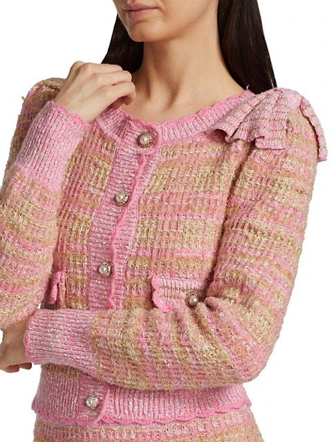 Chantria Cropped Tweed Cardigan 商品