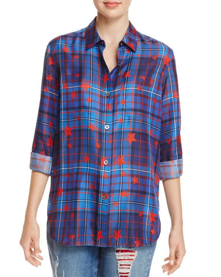 商品TOMMYXGIGI|TOMMYXGIGI Star-Print Silk Shirt,价格¥1400,第1张图片