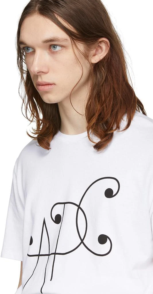 商品A.P.C.|White Ted T-Shirt,价格¥328,第4张图片详细描述