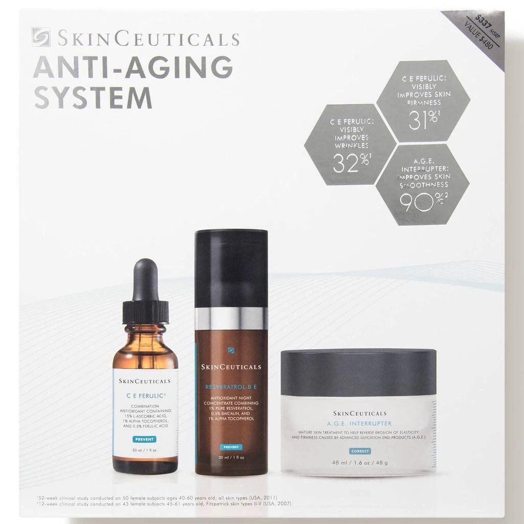 商品SkinCeuticals|杜克•修丽可 - 抗老御龄套装,价格¥2895,第1张图片详细描述