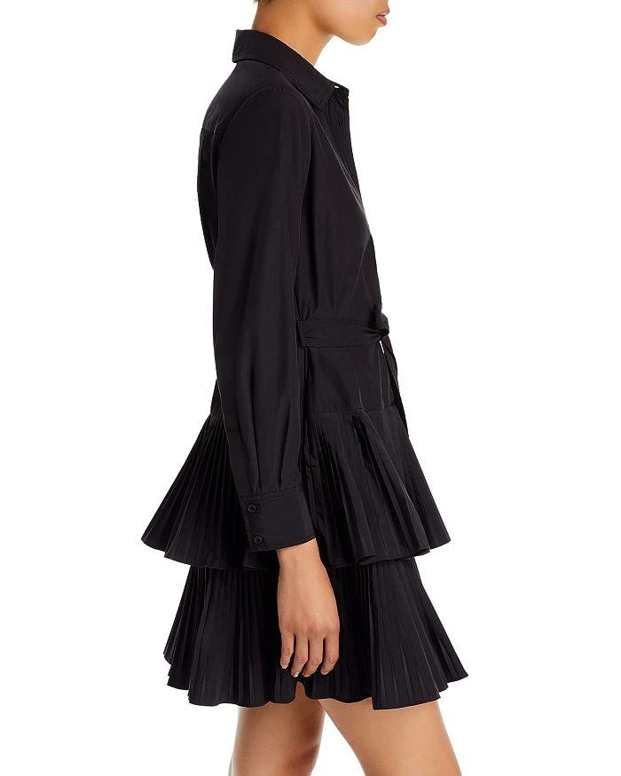 商品Derek Lam|Sterling Tiered Mini Shirt Dress,价格¥2560,第4张图片详细描述
