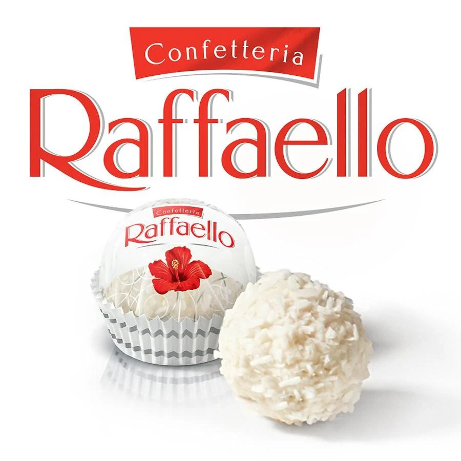 商品Ferrero Raffaello|Premium Gourmet White Almond, Cream and Coconut, Gift Box Cream, Almond and Coconut,价格¥59,第3张图片详细描述