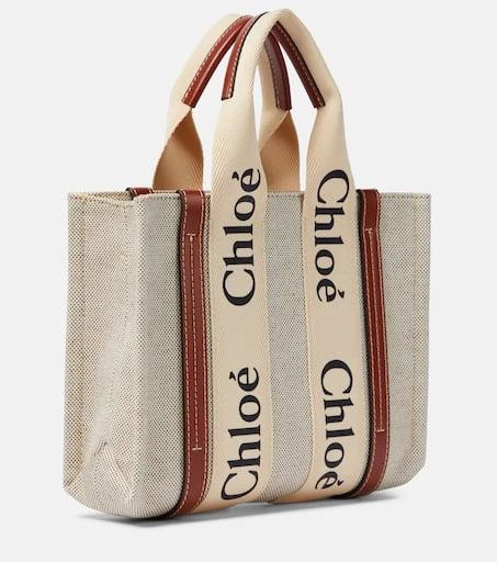 商品Chloé|Woody S号帆布托特包,价格¥10241,第3张图片详细描述