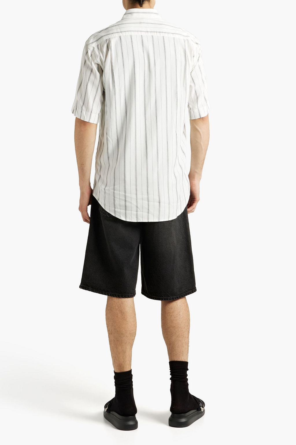 商品Sandro|Striped twill shirt,价格¥575,第5张图片详细描述