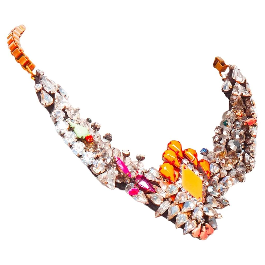 商品[二手商品] Shourouk|Crystal Jewel Short Necklace,价格¥2269,第3张图片详细描述