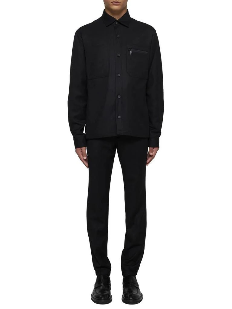 商品Zegna|Zegna Shirts in Nero Unito,价格¥5879,第2张图片详细描述