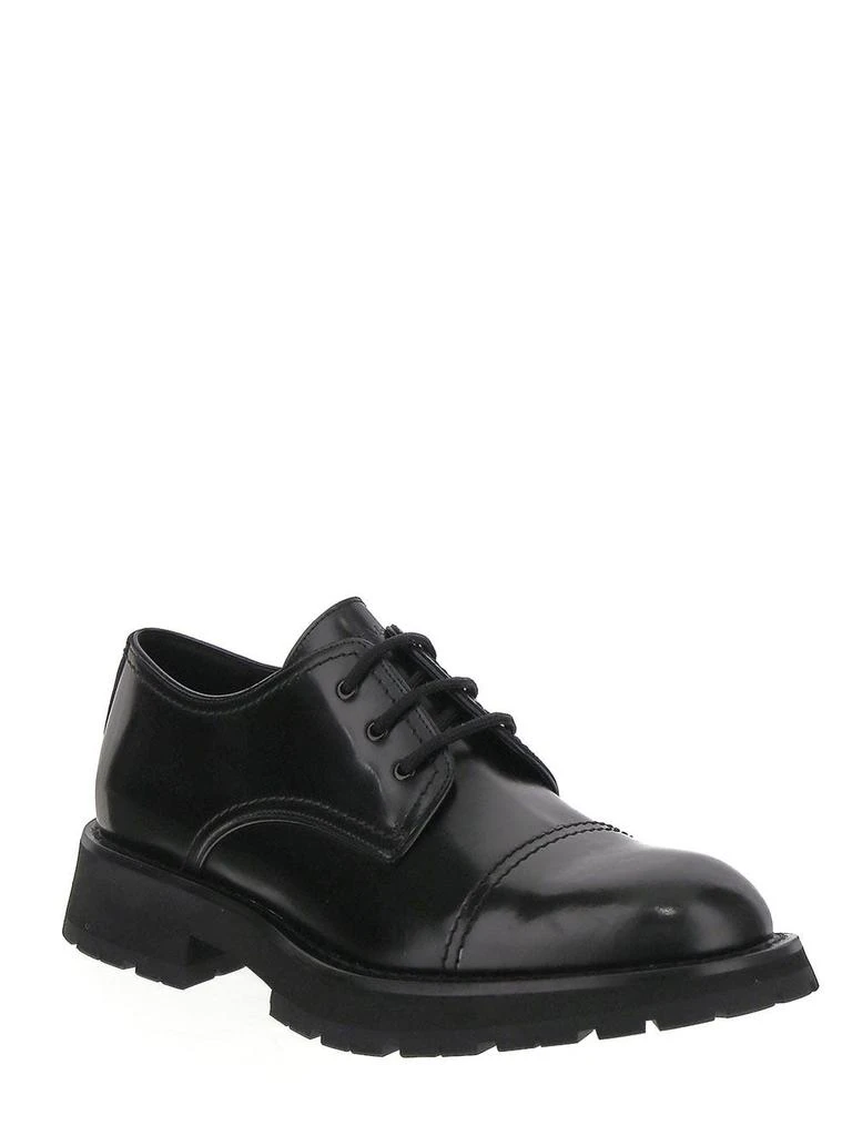 商品Alexander McQueen|Black Derby Shoes,价格¥2719,第2张图片详细描述