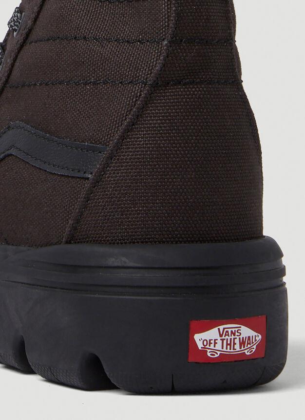 UA SK8 High Top Sneakers in Black商品第5张图片规格展示