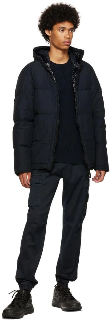 商品Stone Island|Navy Naslan Down Jacket,价格¥3863,第5张图片详细描述