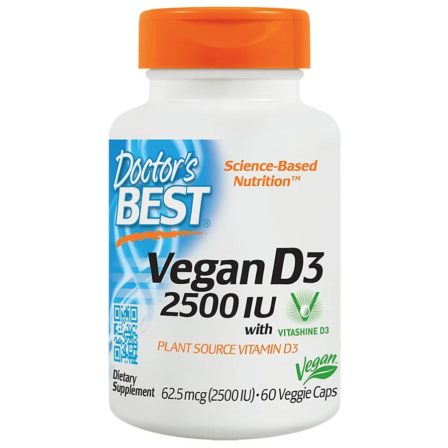 商品Doctor's Best|Vegan D3 2500 IU,价格¥127,第1张图片