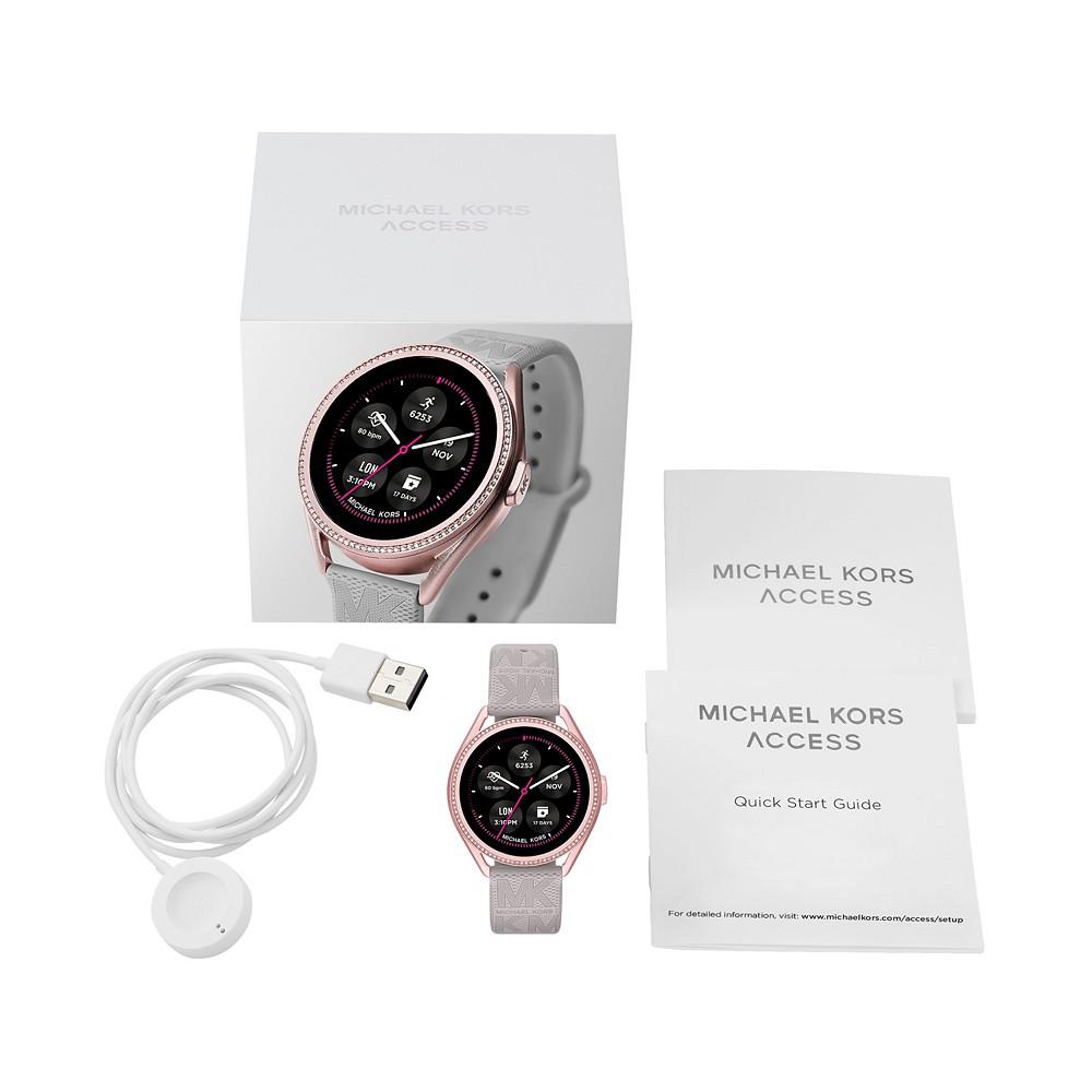 Access Gen 5e MKGO Gray Rubber Smartwatch 43mm商品第3张图片规格展示