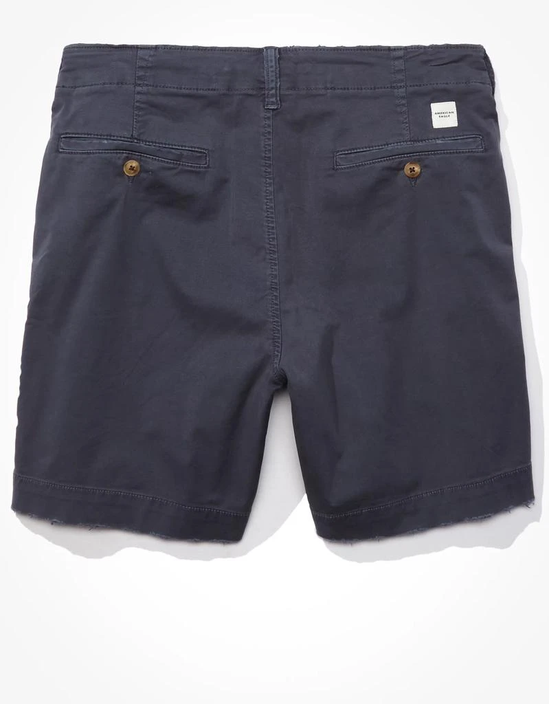 商品AE|AE Flex 7" Lived-In Khaki Short,价格¥137,第5张图片详细描述