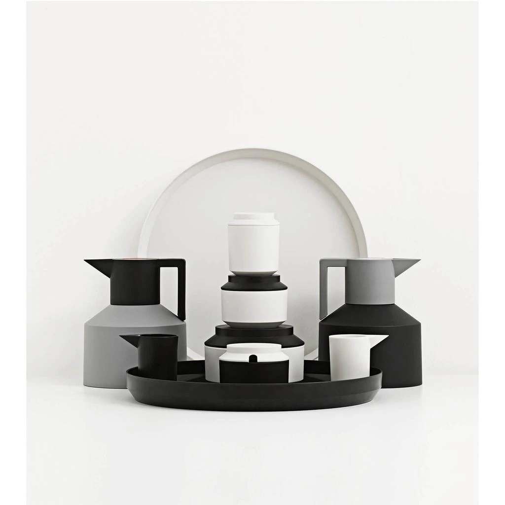商品Normann Copenhagen|Normann Copenhagen Geo Vacuum Jug - Grey/Black,价格¥408,第3张图片详细描述