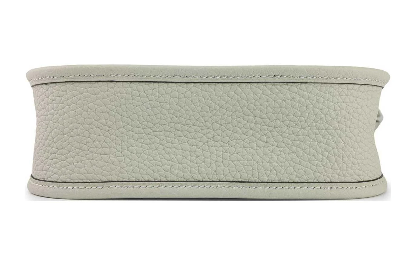 商品[国内直发] Hermes|爱马仕 Evelyne 16 金扣 Clemence牛皮 单肩斜挎包 迷你 女款 冰晶灰,价格¥26389,第8张图片详细描述