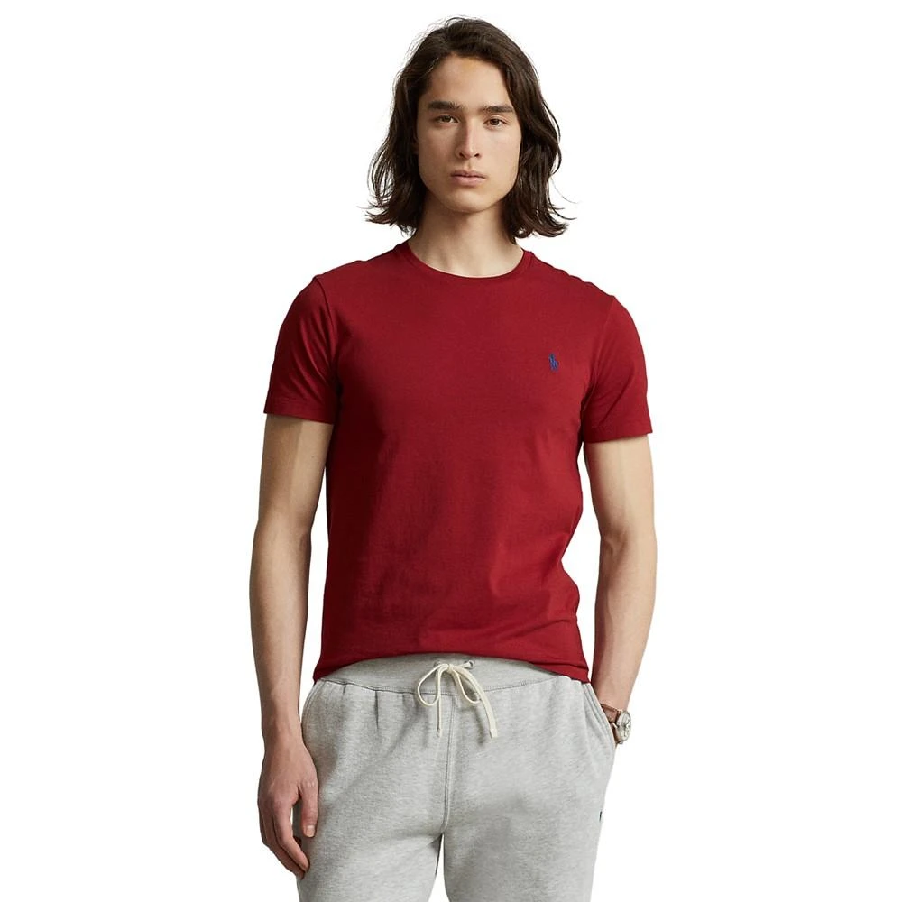 商品Ralph Lauren|Men's Classic-Fit Jersey Crewneck T-Shirt,价格¥163,第1张图片