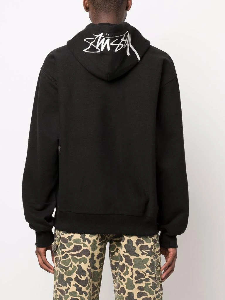 商品STUSSY|STUSSY - Cotton Logo Hoodie,价格¥991,第3张图片详细描述