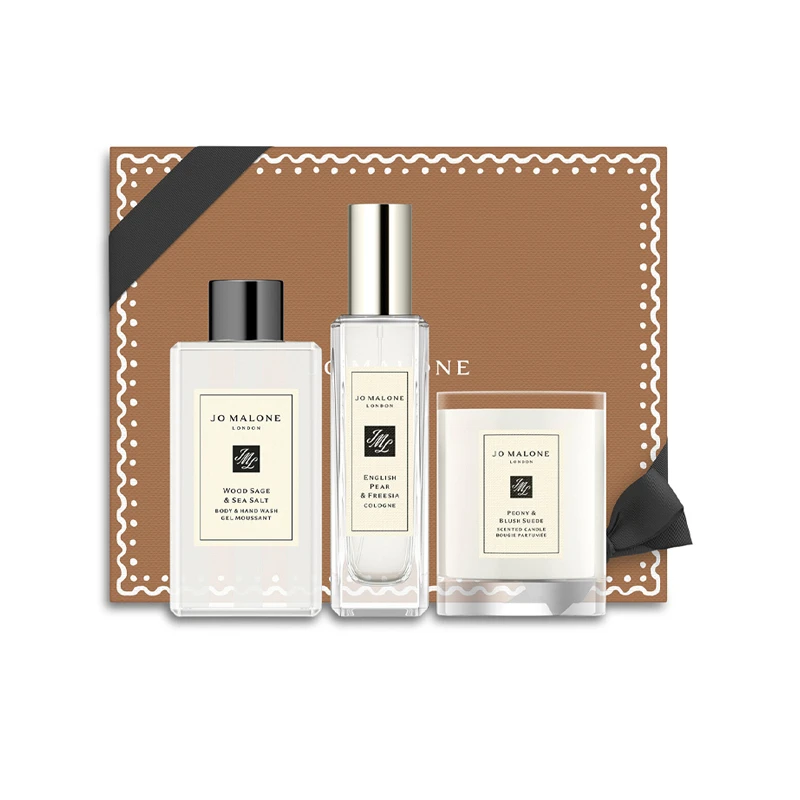 Jo Malone London祖玛珑 姜饼风格套装礼盒 沐浴露100ml+古龙水30ml+蜡烛65g 商品