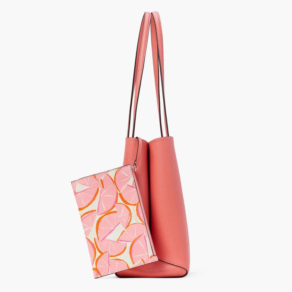 商品Kate Spade|Kate Spade New York Women's All Day Grapefruit Pop Large Tote Bag - Garden Rose,价格¥2191,第7张图片详细描述