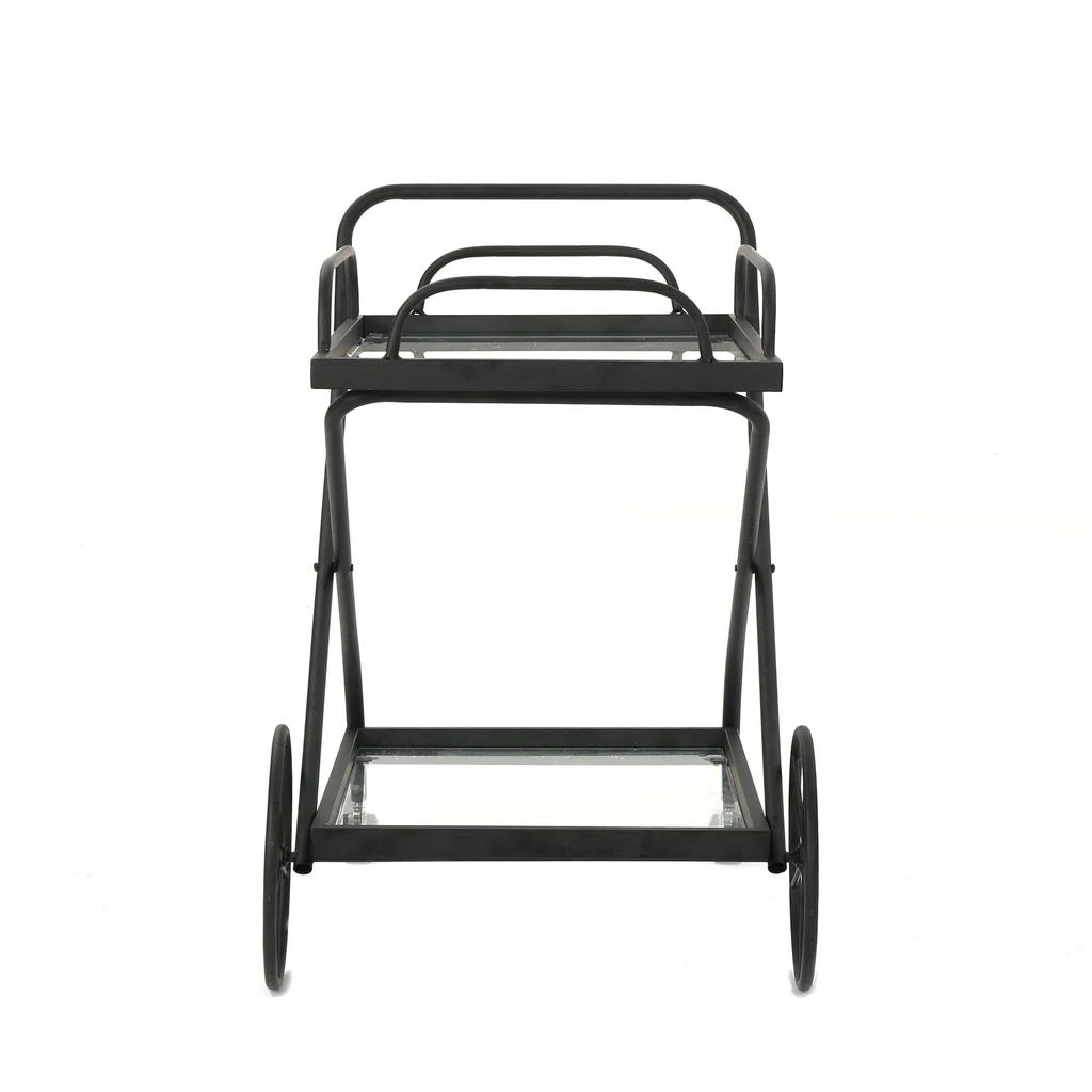 商品Streamdale Furniture|Streamdale Chic Mid-Century Bar Cart for Entertaining,价格¥2222,第2张图片详细描述