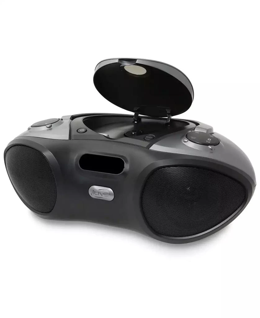 商品iLive|Bluetooth CD Boom Box with FM Tuner,价格¥322,第3张图片详细描述