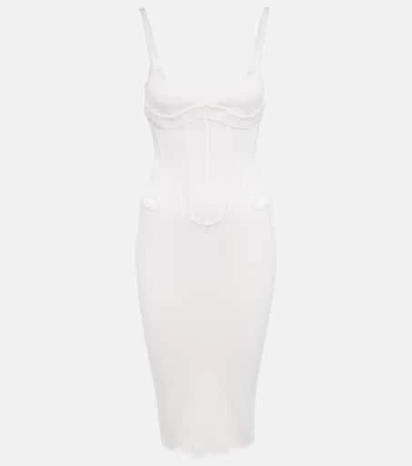 商品Mugler|Cutout jersey minidress,价格¥8551,第1张图片