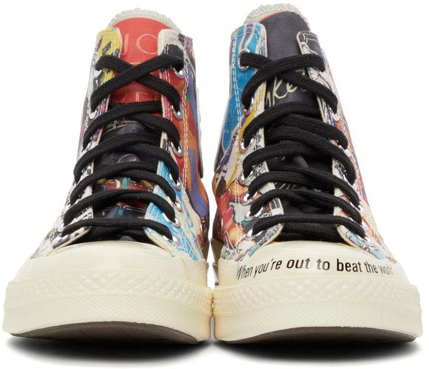 商品Converse|Multicolor Beat The World Chuck 70 High Sneakers,价格¥400,第2张图片详细描述