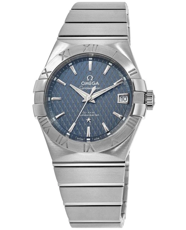 商品Omega|Omega Constellation Automatic Chronometer 38mm Blue Dial  Men&apos;s Watch 123.10.38.21.03.001,价格¥31325,第1张图片