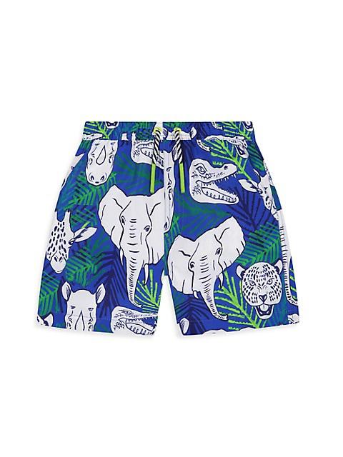 Little Boy's Rashguard & Boardshorts Set商品第5张图片规格展示