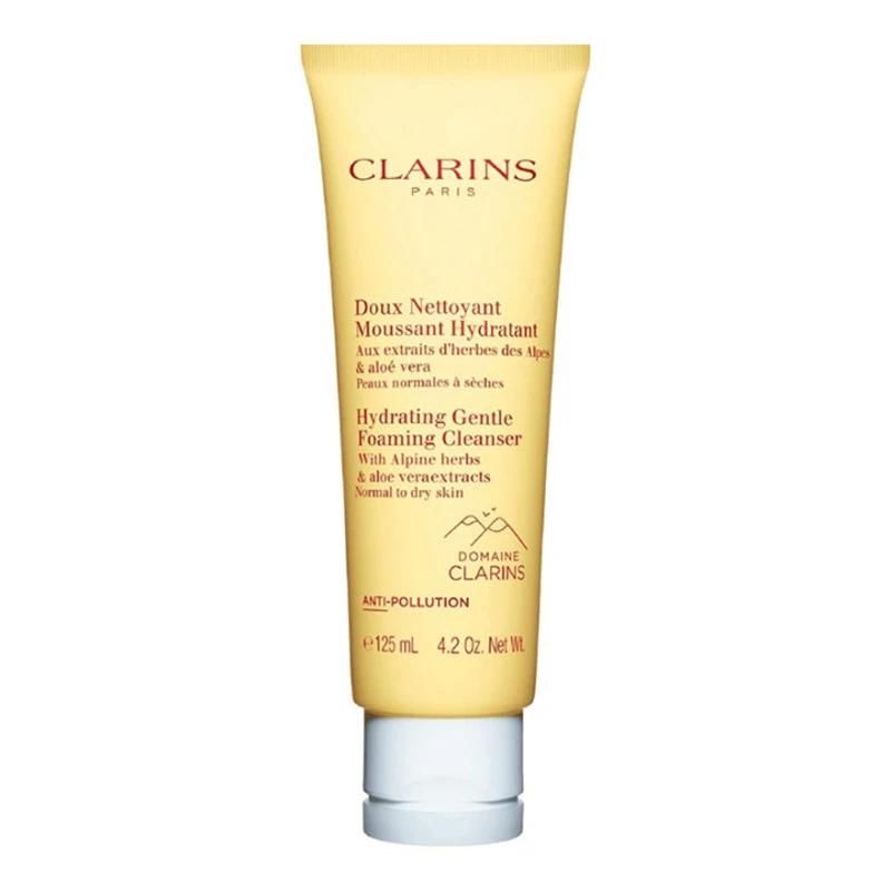 商品Clarins|Clarins娇韵诗 舒柔温和泡沫洁面乳 棉花籽洗面奶 125ml,价格¥156,第1张图片