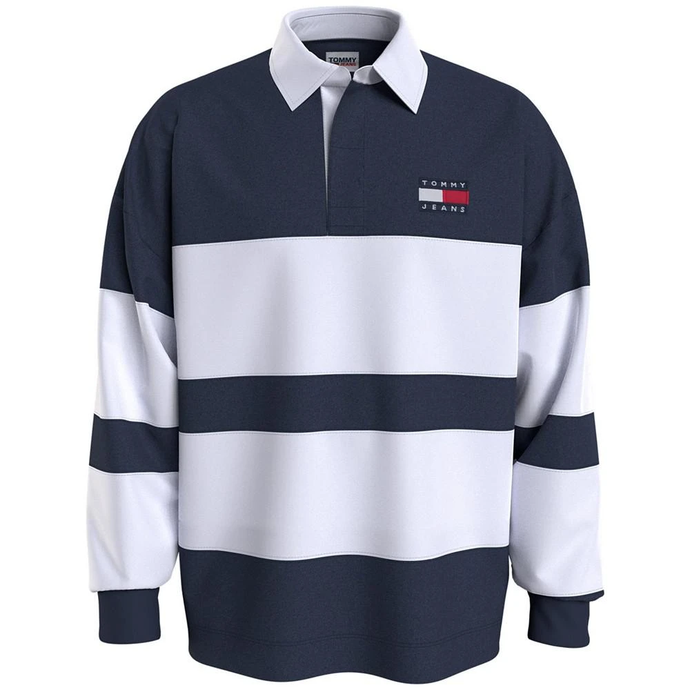 商品Tommy Hilfiger|Men's Archive Colorblock Rugby,价格¥969,第1张图片