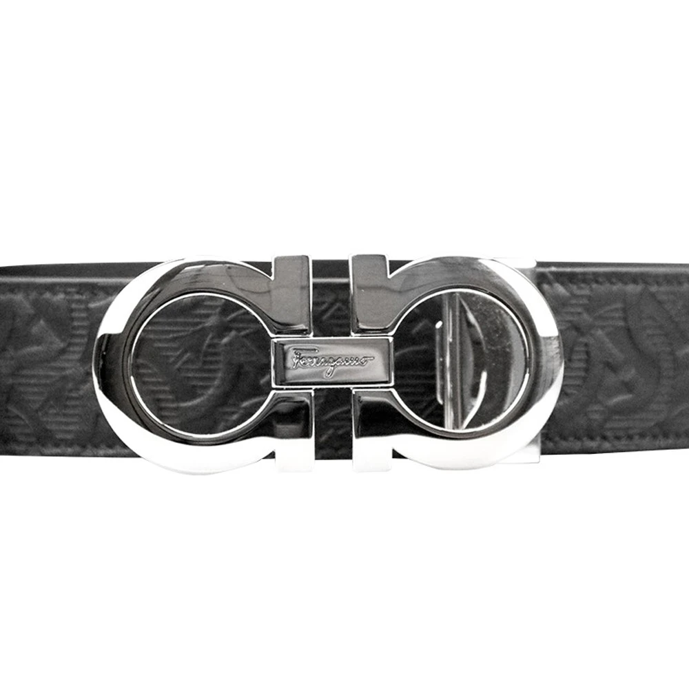 SALVATORE FERRAGAMO 黑色男士腰带 67-5542-724127 商品