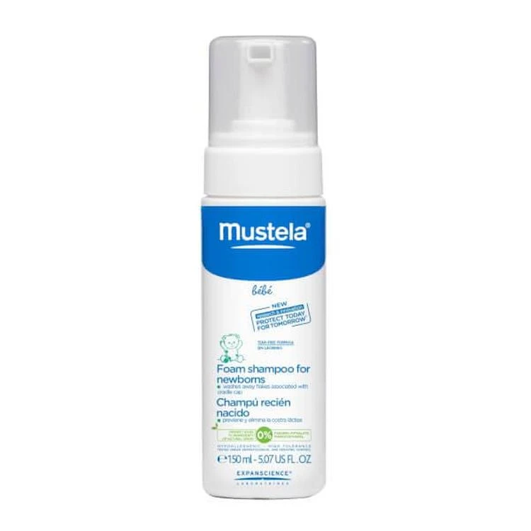 商品Mustela|Mustela Foam Shampoo 新生宝宝洗发水,价格¥94,第1张图片