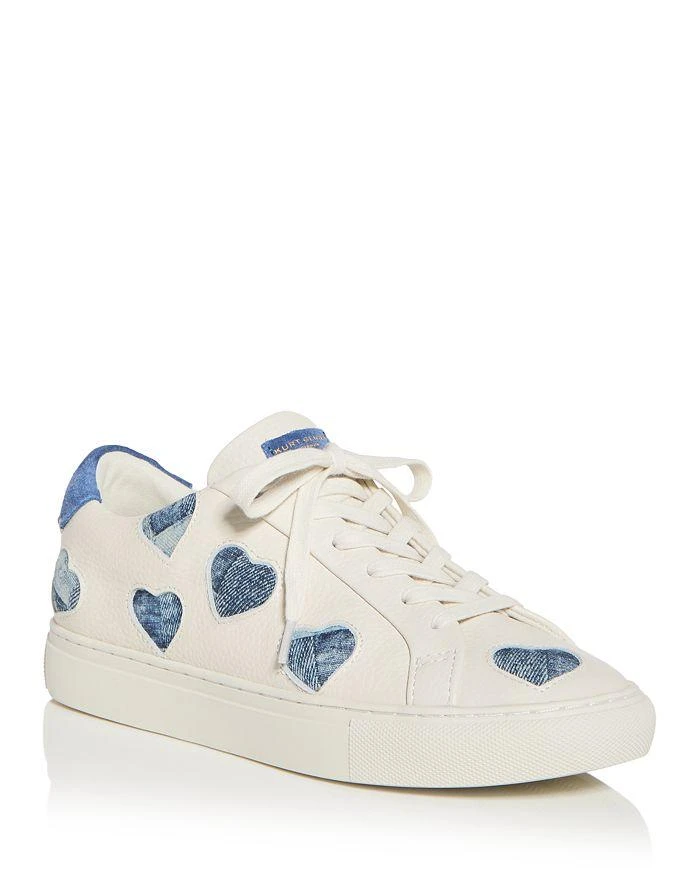 商品Kurt Geiger|Women's Lane Love Low Top Sneakers,价格¥1152,第1张图片详细描述