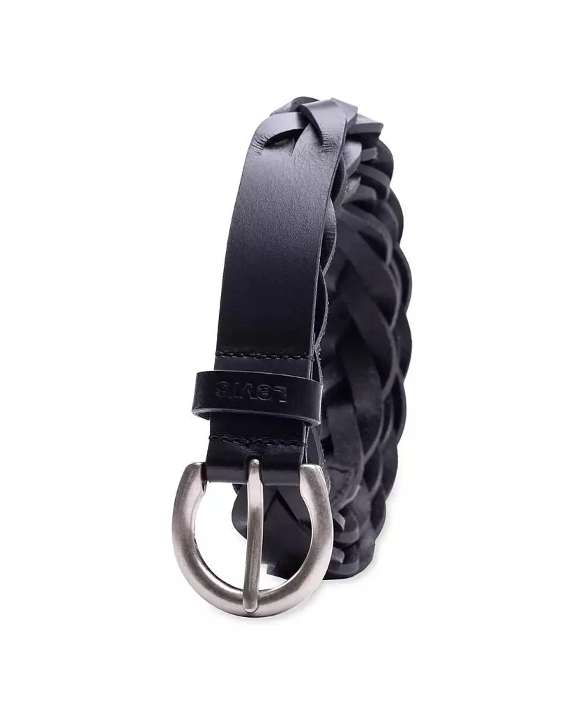 商品Levi's|Women's Braided Leather Skinny Belt,价格¥162,第3张图片详细描述