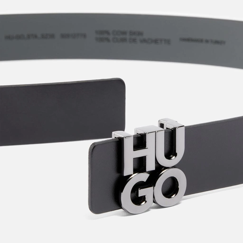 商品Hugo Boss|HUGO Sta_Sz35 Leather Belt,价格¥402,第4张图片详细描述