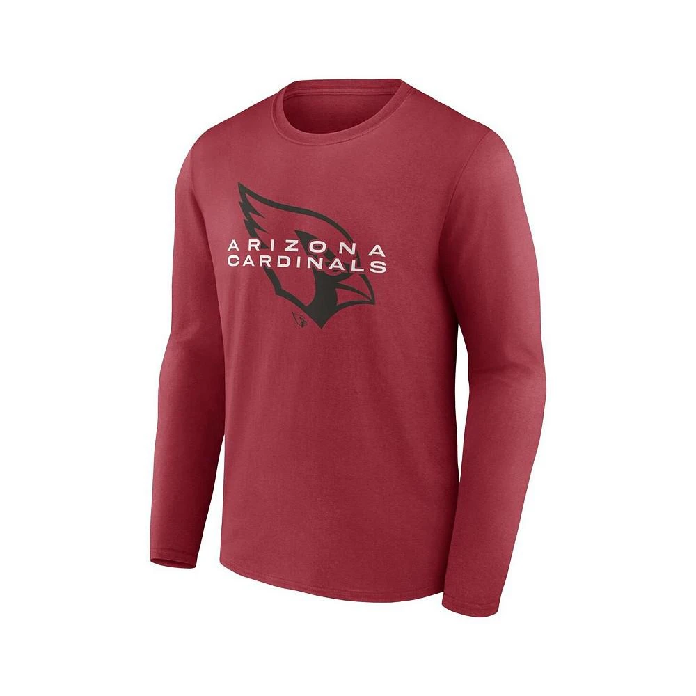 商品Fanatics|Men's Branded Cardinal Arizona Cardinals Advance to Victory Long Sleeve T-shirt,价格¥265,第3张图片详细描述