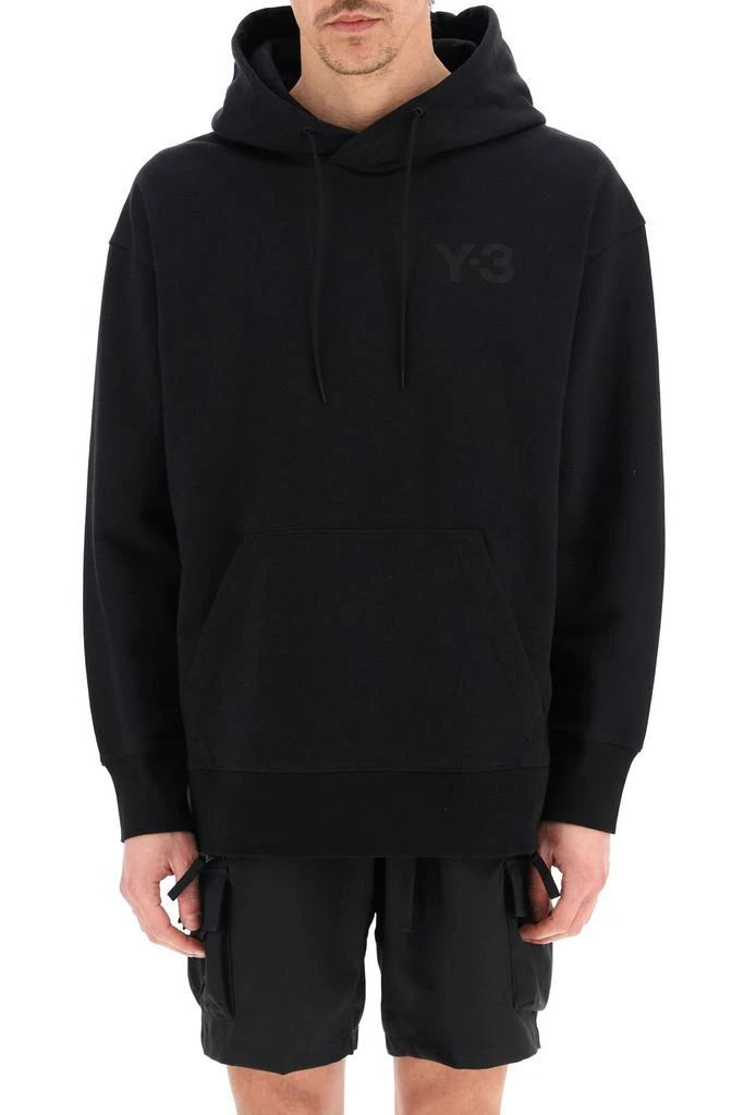 商品Y-3|Y-3 Long-Sleeved Drawstring Hoodie,价格¥1293,第3张图片详细描述