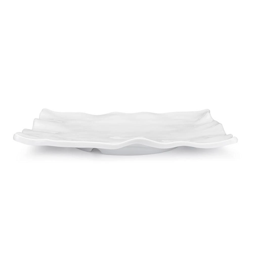 商品Q Squared|Ruffle Large Rectangle Salad Plate,价格¥454,第1张图片