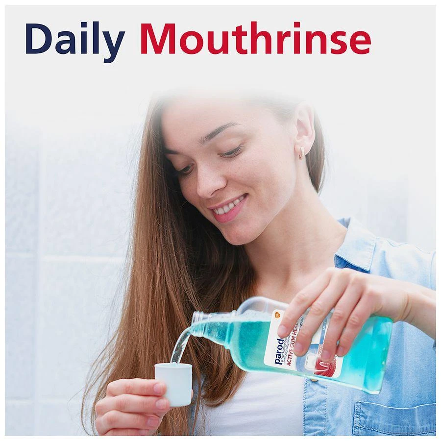 商品PARODONTAX|Mouthwash Active Gum Health Fresh Mint,价格¥59,第5张图片详细描述