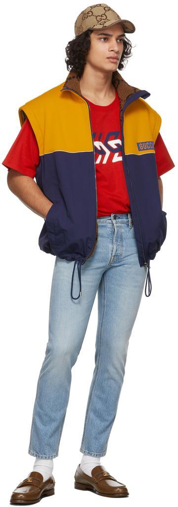 商品Gucci|Red Mirror T-Shirt,价格¥4235,第6张图片详细描述