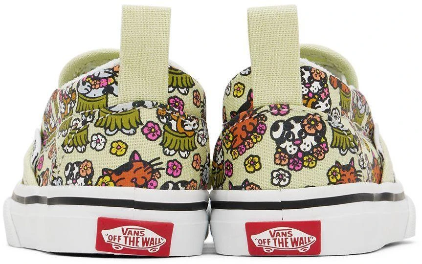 商品Vans|Baby Green Animals Slip-On V Sneakers,价格¥244,第2张图片详细描述