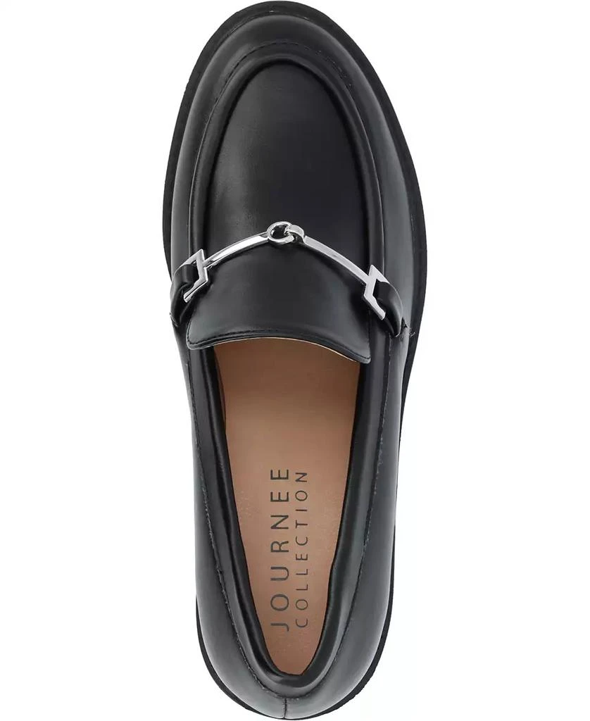 商品Journee Collection|Women's Kezziah Platform Lug Loafer,价格¥412,第4张图片详细描述