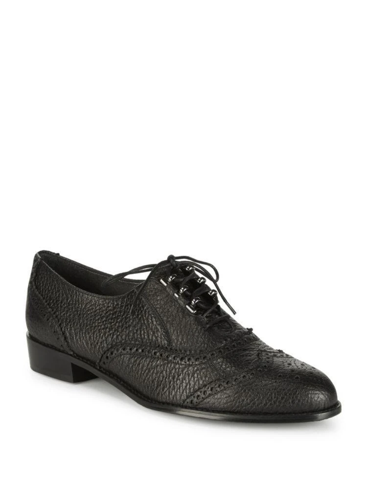 Laddie Textured Leather Oxfords 商品