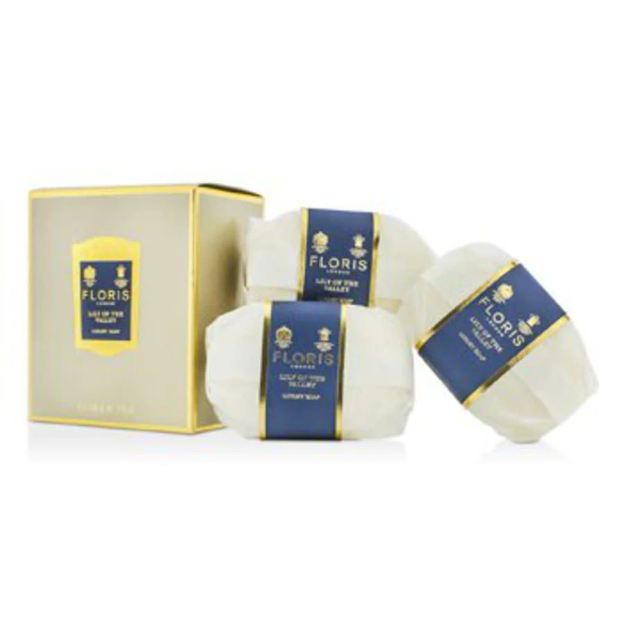 商品Floris|- Lily Of The Valley Luxury Soap 3x100g / 3.5oz,价格¥193,第1张图片