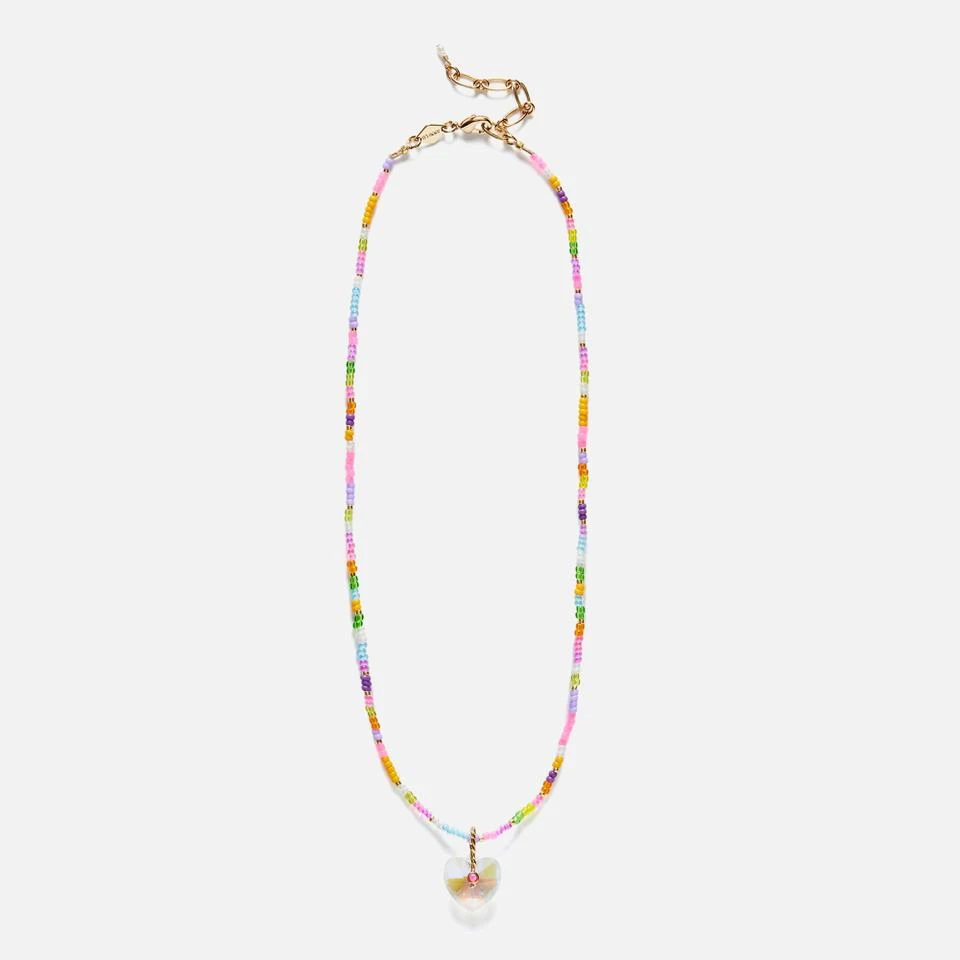 商品Anni Lu|Anni Lu Hearty Eldorado Faux Opal and 18-Karat Gold Plated Bead Necklace,价格¥611,第1张图片